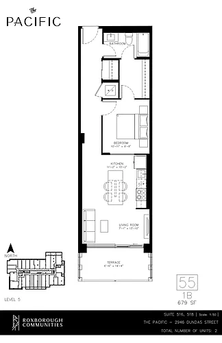 Floor plan 1 bedroom 1 bath 1 Bed 1 Bath 33