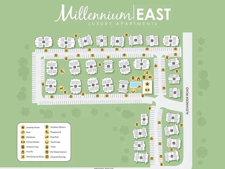 Millennium East Luxury Apartment Homes — Photo 33