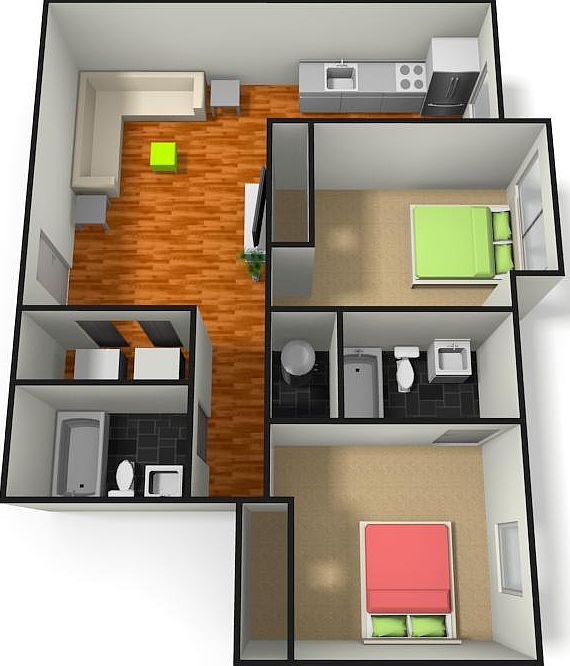 1st image of 1254 N Carlisle St #5A