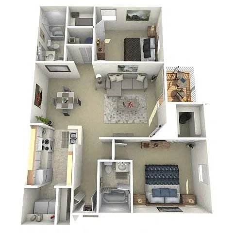 Floor plan B2