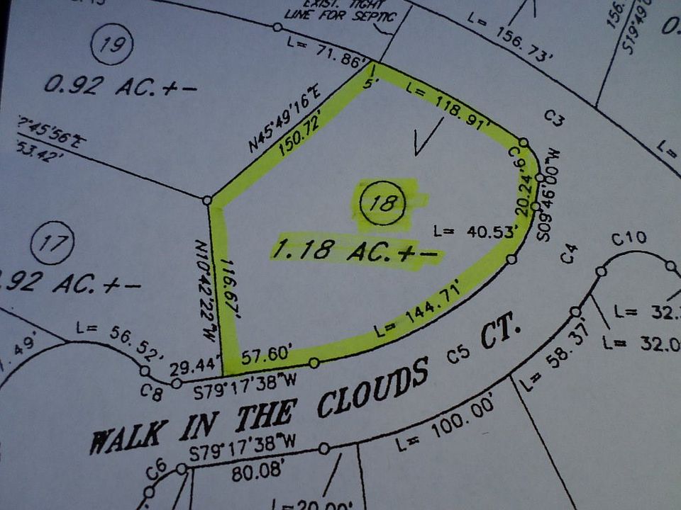 1st image of LOT 18 Walk In The Clouds Ct