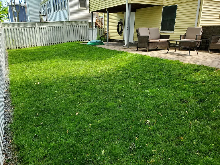 Patio / yard allocated for this unit