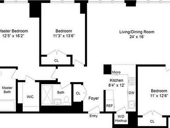 2nd image of 350 W 42nd St APT 33D