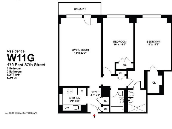 2nd image of 170 E 87th St APT W11g