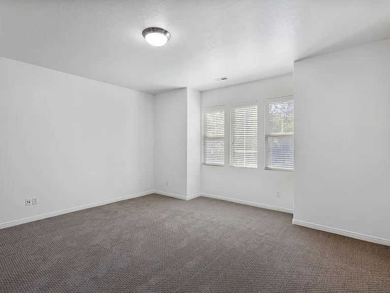 Entry way view, living room