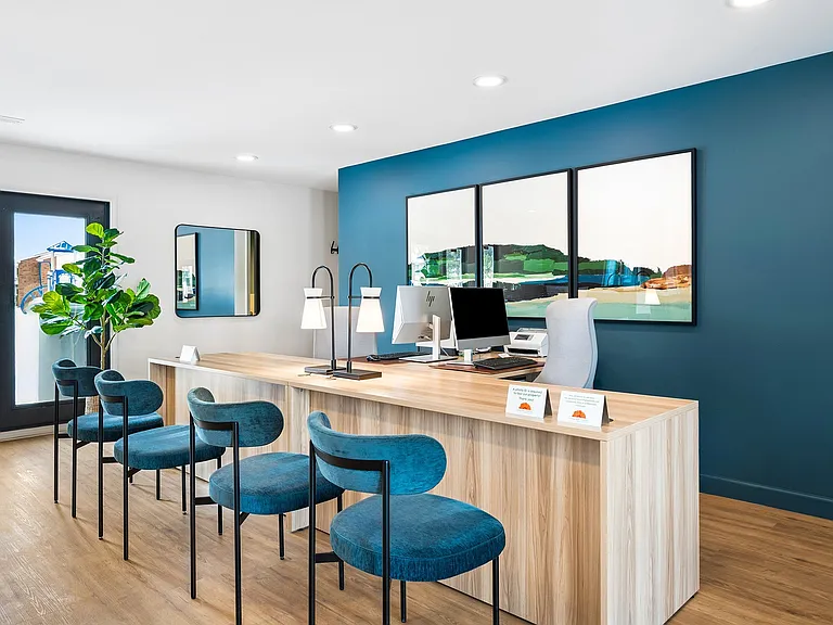 Newly Renovated Leasing Office