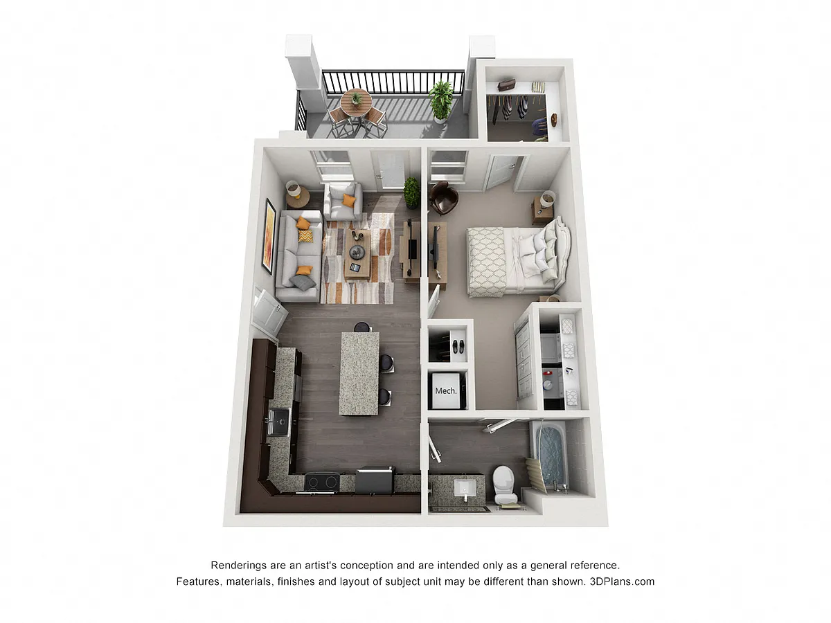 Floor plan Miller