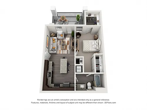 Floor plan Miller