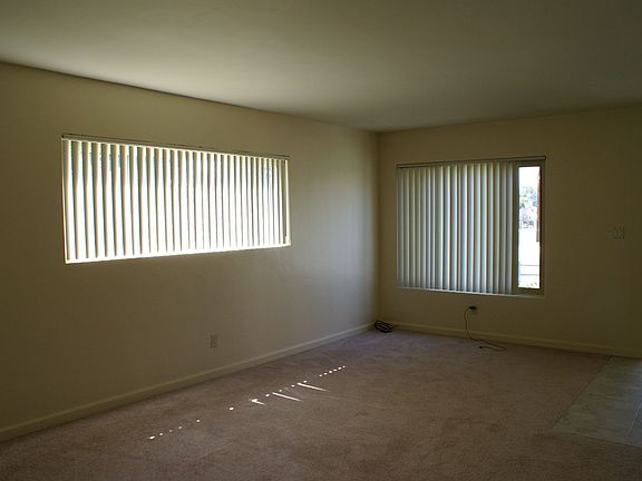 13x19 living room with 2 large windows, wall A/C, fresh air breeze! 