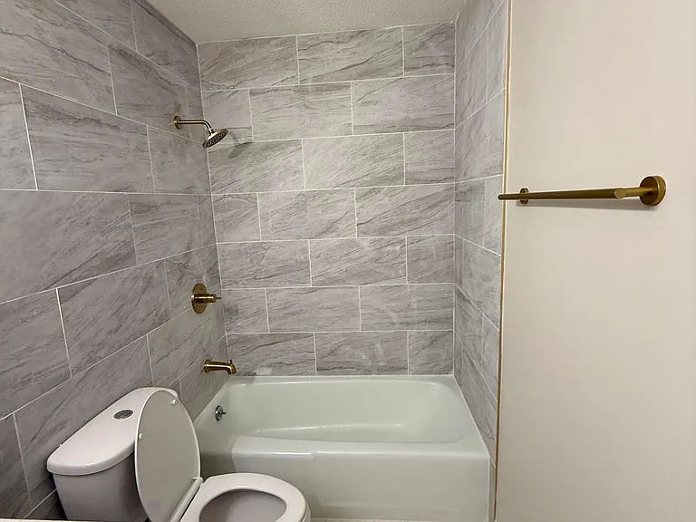 Shower + bathroom