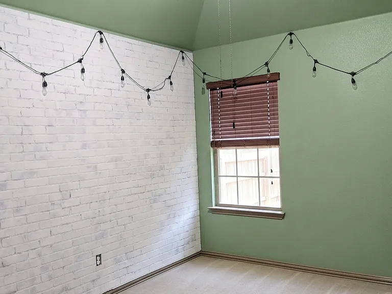 Bedroom 2. Has seat for vanity mirror in the closet