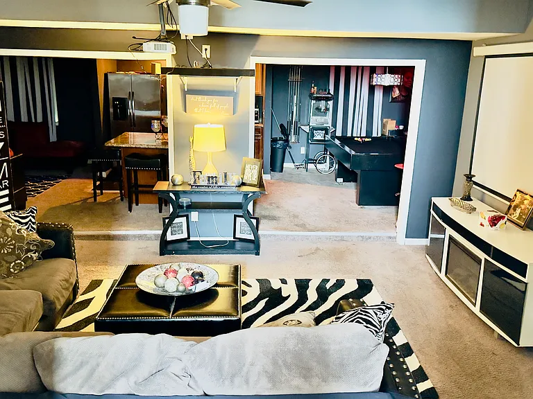 Lower living room