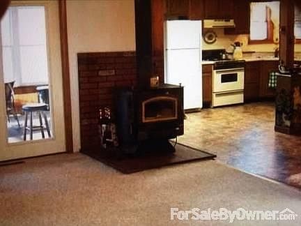 Kitchen & Sun Porch view fom Living-room