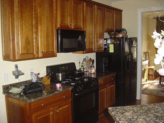 Solid Cherry Cabinetry & Granite