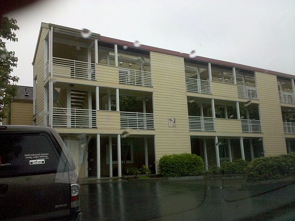 My building from the road.