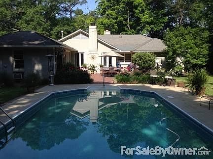 View of the back of the home.