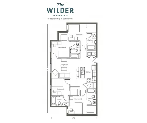 Floor plan D4