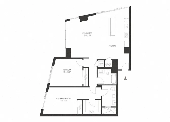 Floor plan 2B
