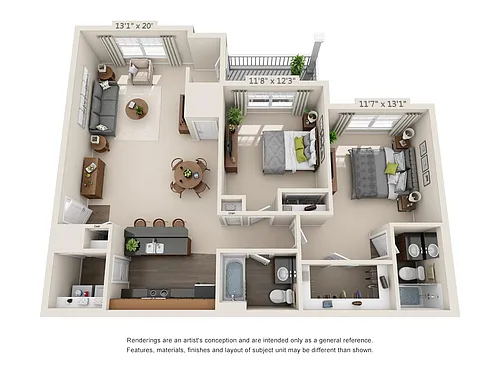 Floor plan The Bravado