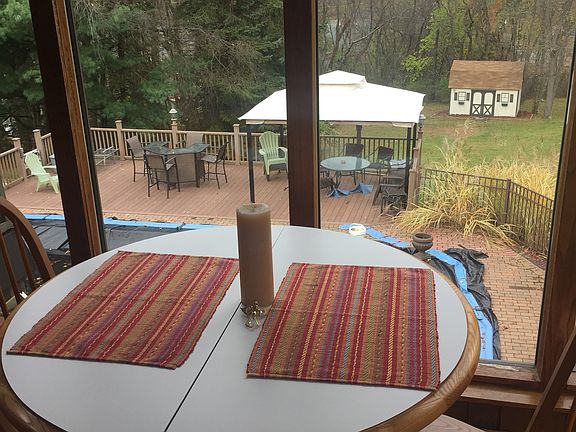 cozy sunroom for coffee