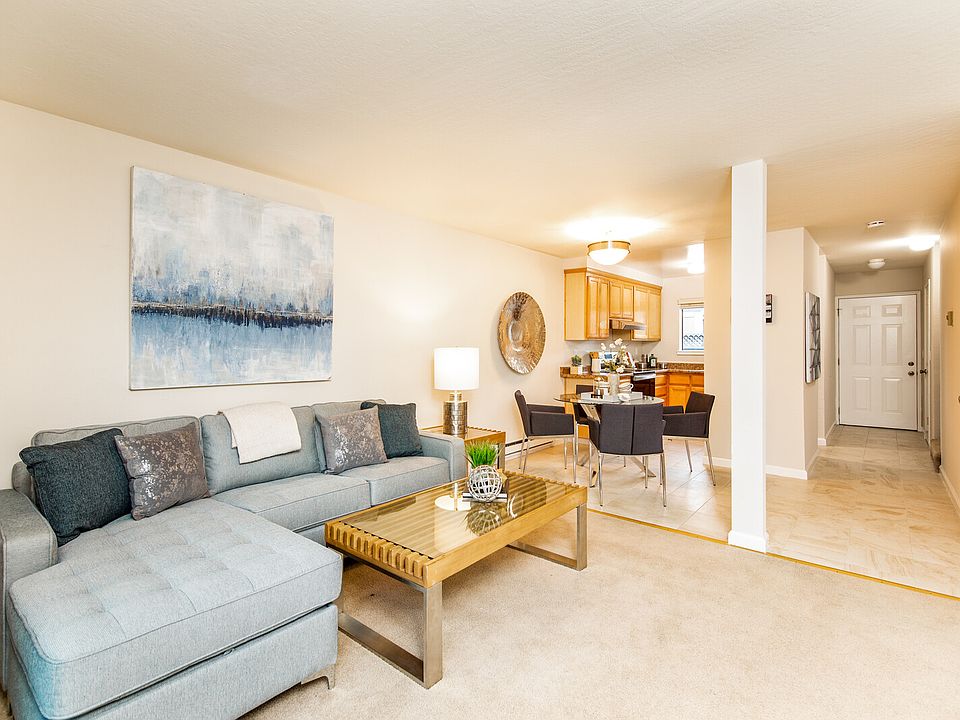 2 Bed / 1.5 Bath - Staged Living Room / Dining Area