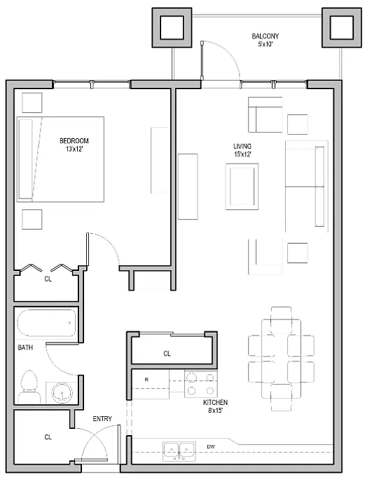 Floor plan The Bryant