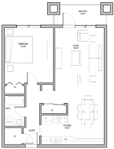 Floor plan The Bryant