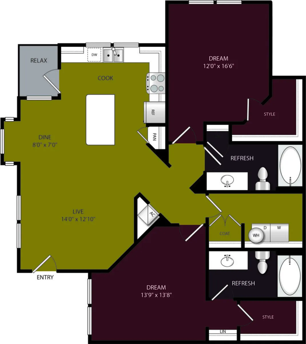 Floor plan B2F