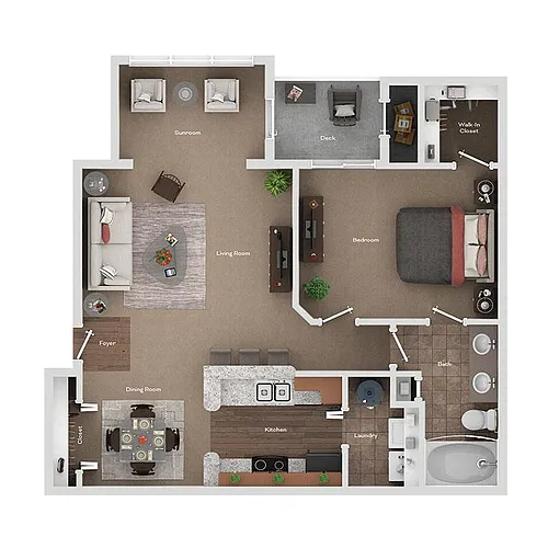 Floor plan Shore (A4)