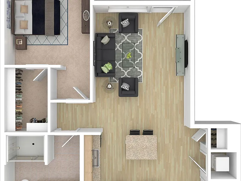 A4 3D Floor plan A4 3D Floor plan