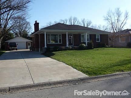 Exterior - Front
						:
						Large front porch, double driveway and 2.5 car garage.