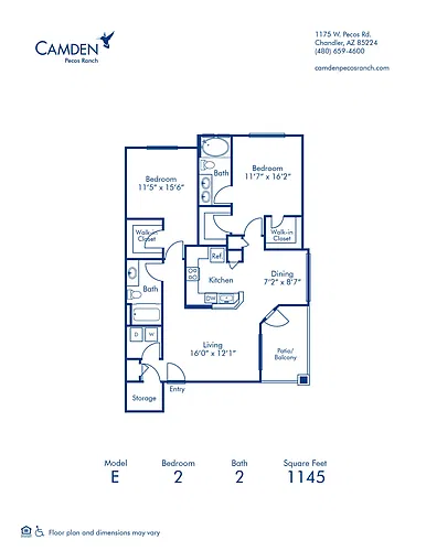 Floor plan E