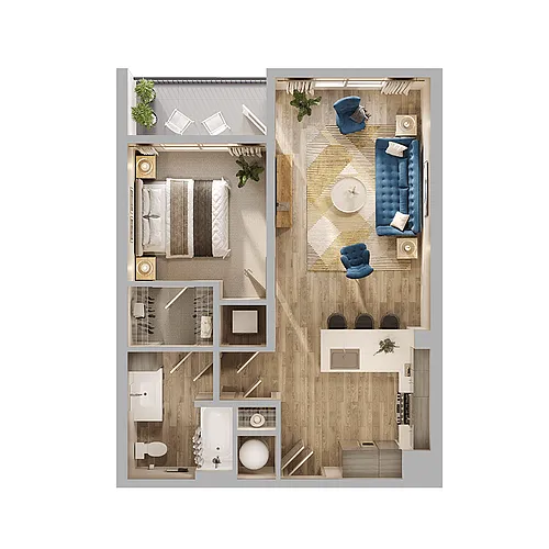 Floor plan A3P