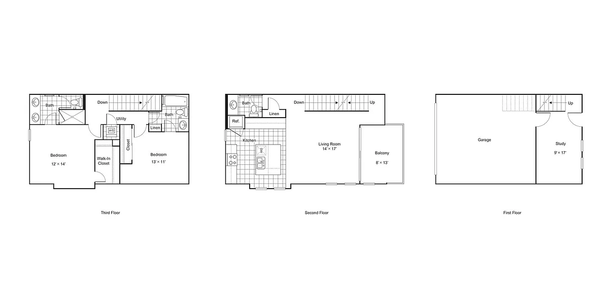 Floor plan One Bennett Park: Platinum