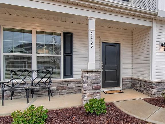 Covered front porch.