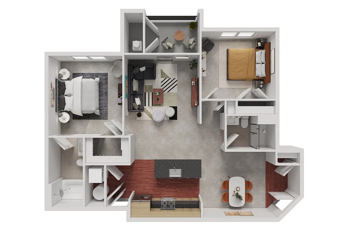 Floor plan The Magothy 2