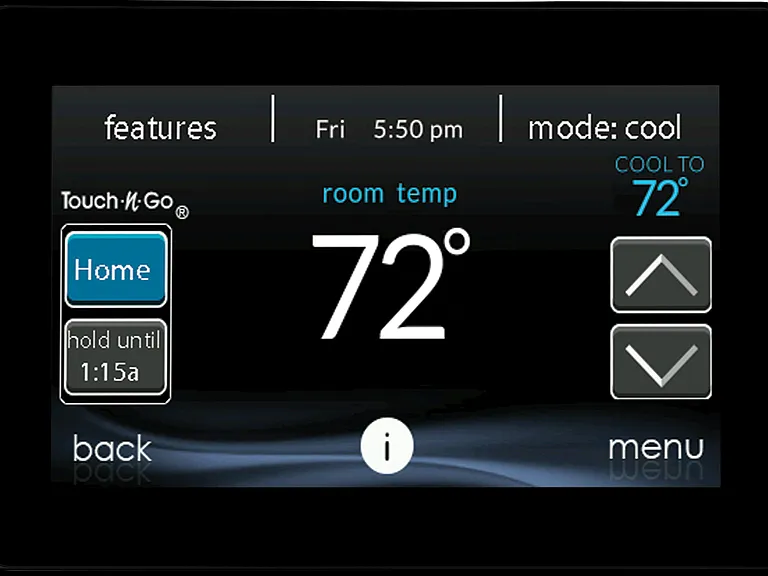 By the way, in May 2026, we installed a top-of-the-line Carrier Infinity HVAC system, which will help to keep your heating and cooling costs in check and which you can monitor and control via this wall panel and/or a phone app.