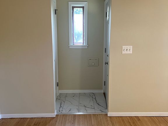 Entry way with new flooring