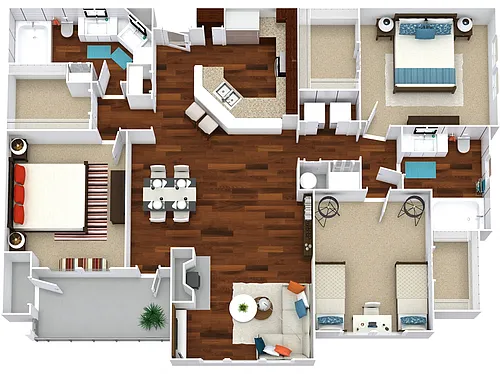 Floor plan The Sheridan