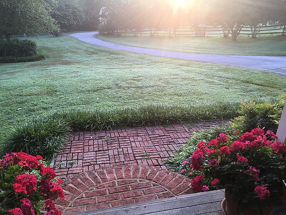 Sunrise from the front porch