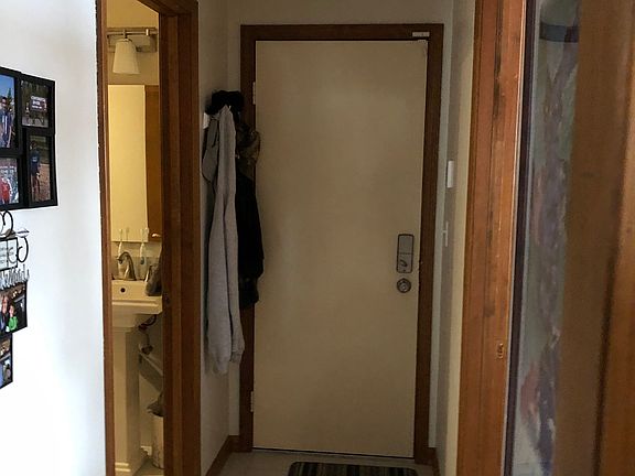 hallway to garage