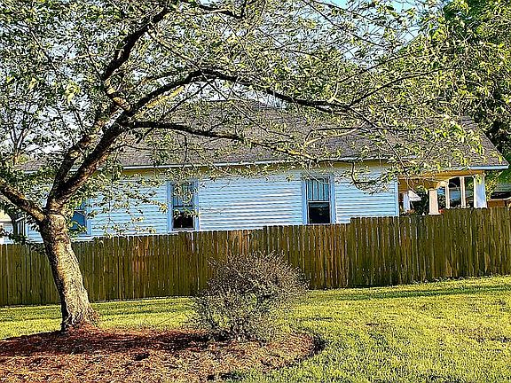 Side view from park. 