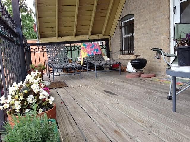Back porch