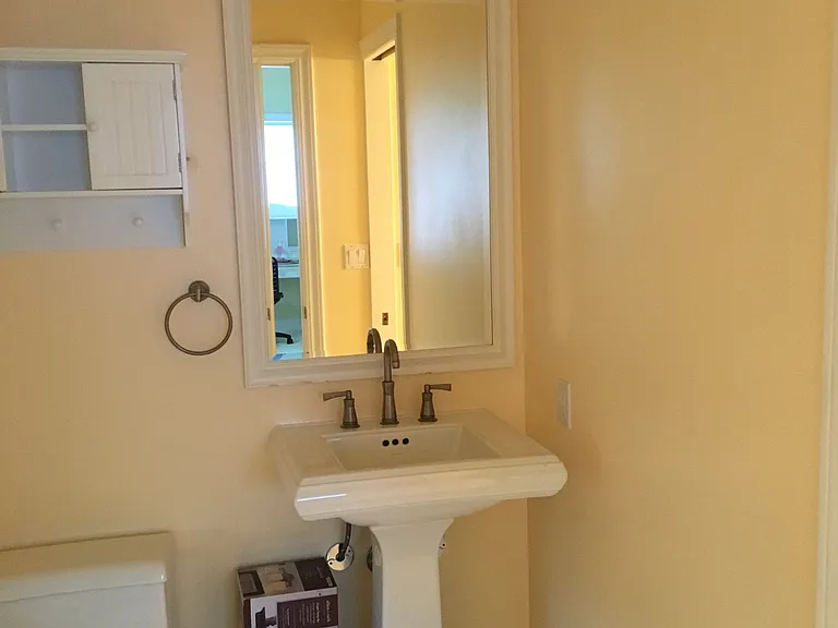Light fixture updated. Shower to the right.