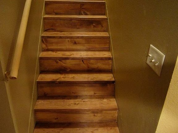New basement stairs