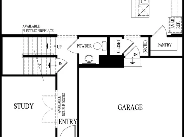 BELLAMY Plan, Sonoma Trails Single Family Homes