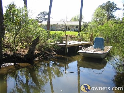 Canal beside property
