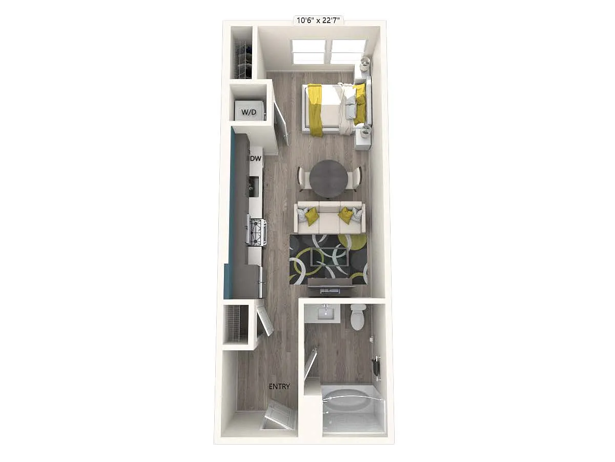 Floor plan S2-FinishII-469sf