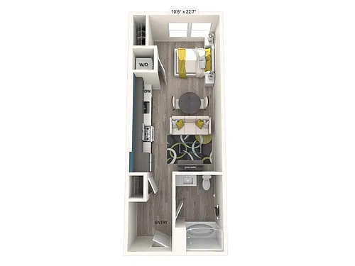 Floor plan S2-FinishII-469sf