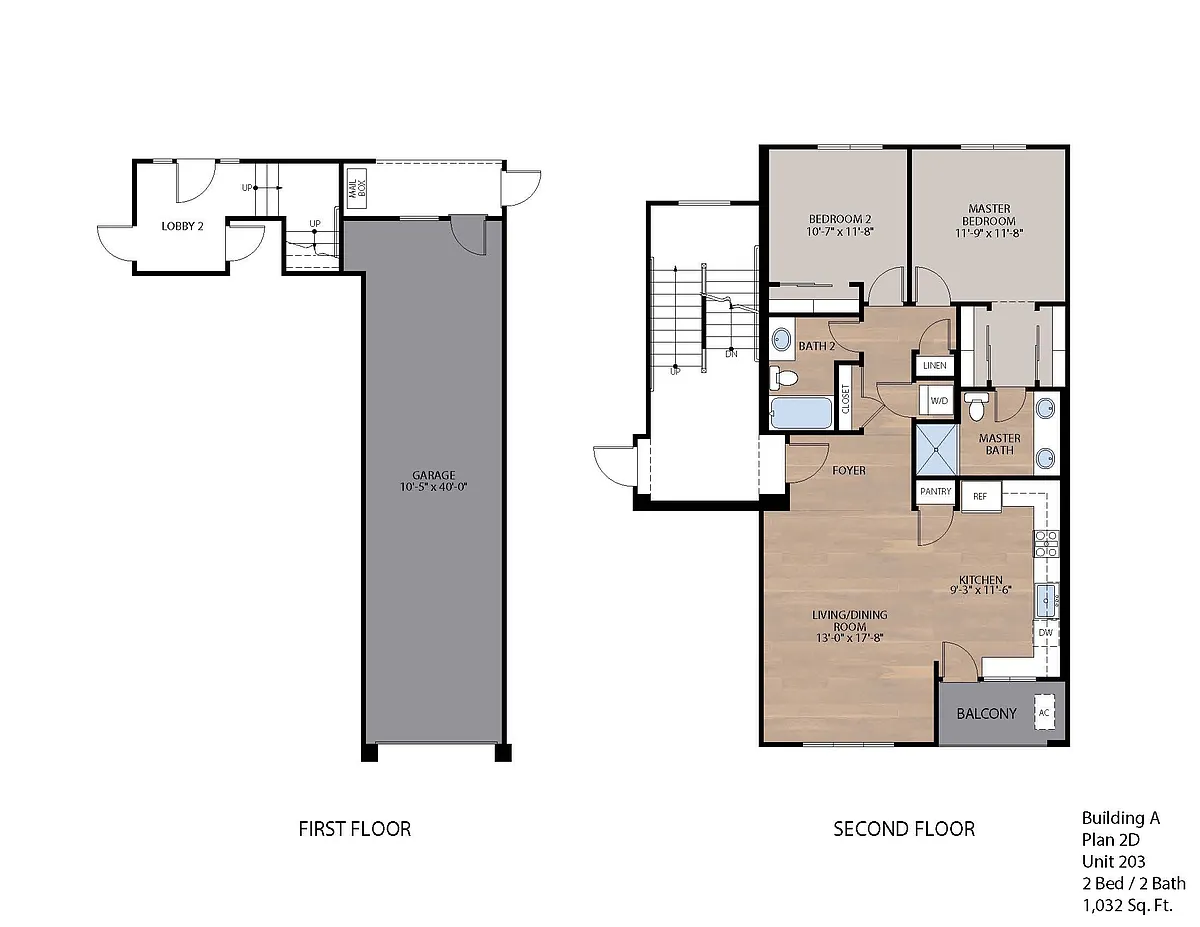 Floor plan 2B